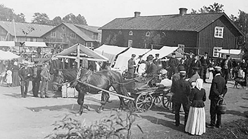 En äldre marknadsplats